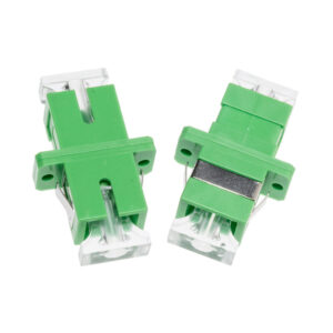 Adapter-SC_APC-sx-SM-transparent-plug